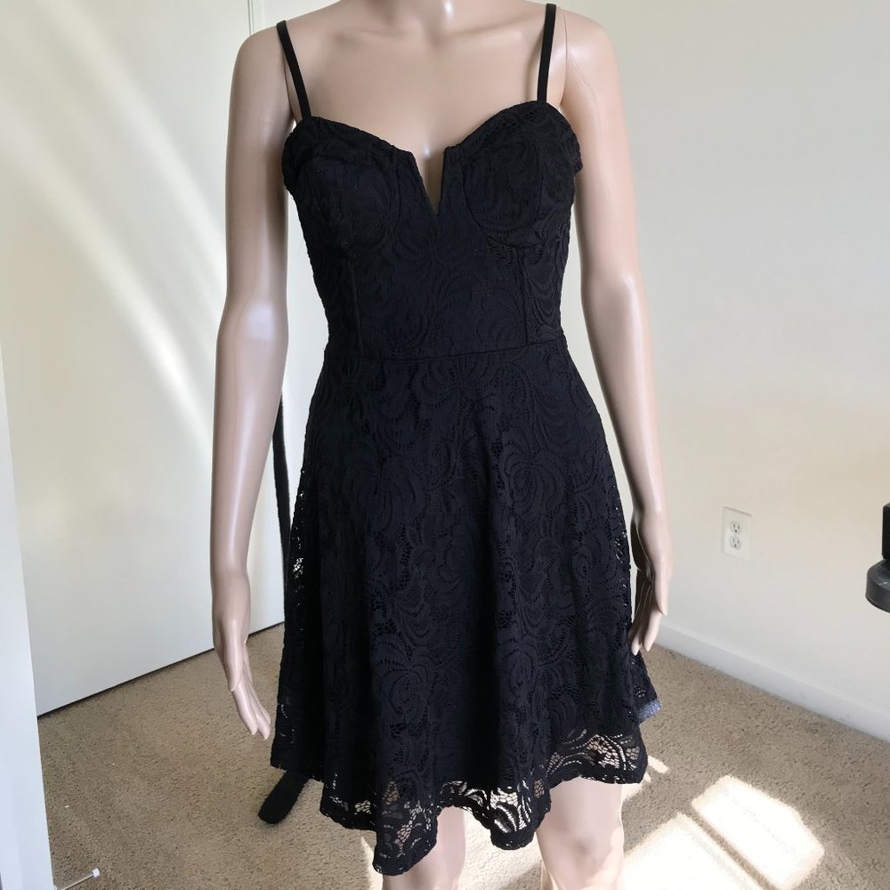 Black Lace Dress